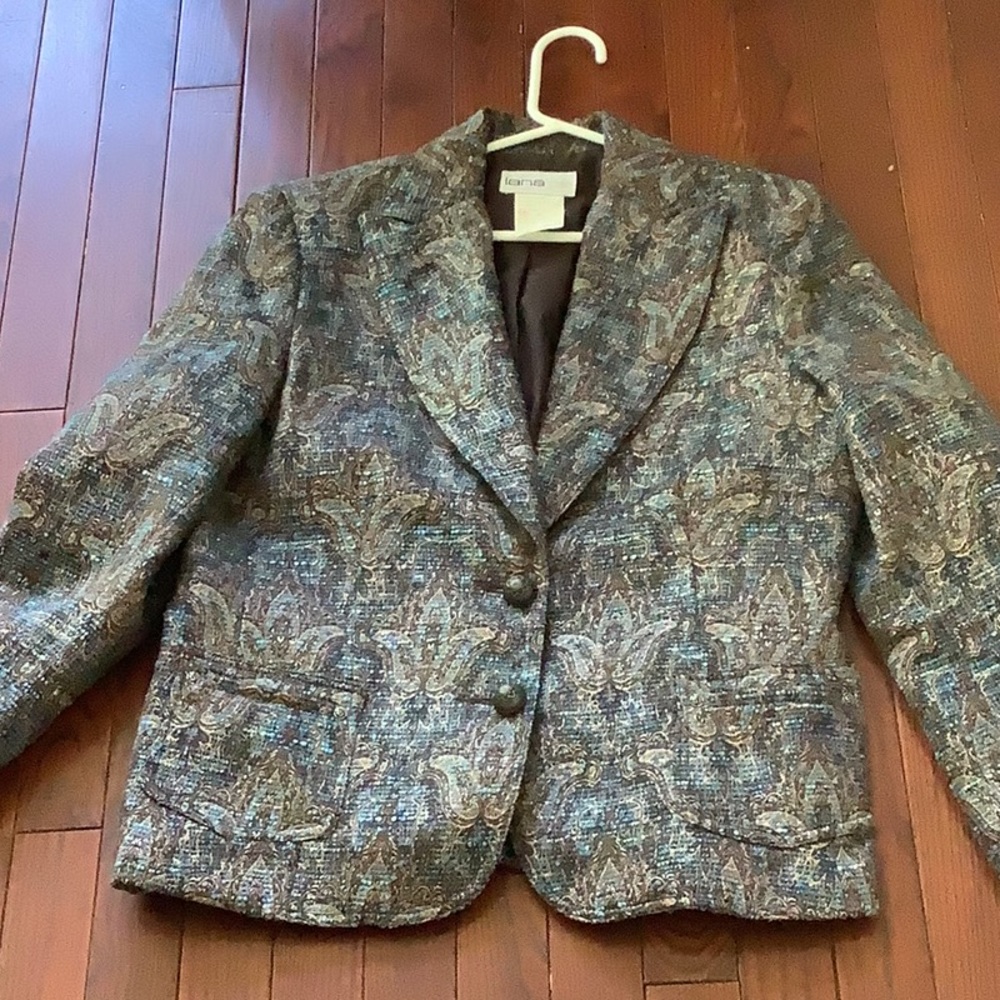 Multicoloured shimmery blazer, NWOT